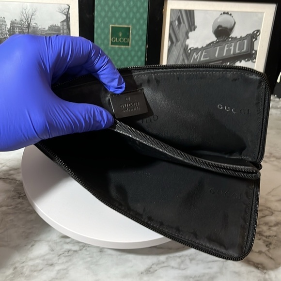 GUCCI CLUTCH OR BAG INSERT POUCH. - Picture 10 of 15